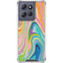 Rainbow Marble by Etta Vee Moto G Stylus 5G (2025) Clear Case
